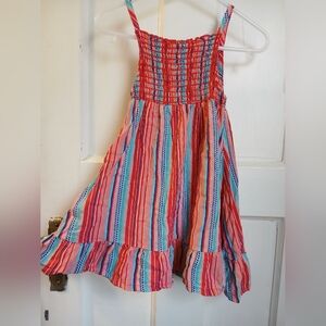 3/$8 2T Toddler Summer Dress Girls Clothing Striped Patterened